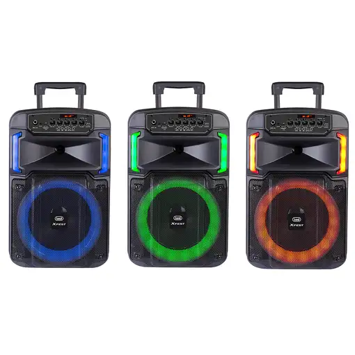 Trevi XF 370 KB Altavoz para fiestas Negro 25 W