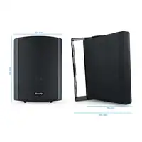 TooQ TQOWS-01B altavoz Negro Alámbrico
