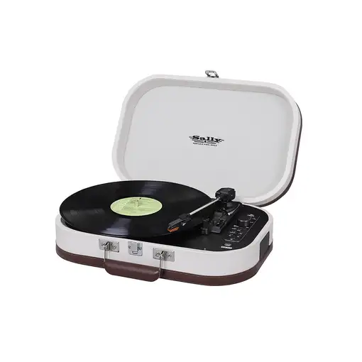 Trevi TT 1020 BT Tocadiscos de tracción directa Beige Semiautomático