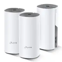 TP-Link Deco E4 (3-pack) Doble banda (2,4 GHz / 5 GHz) Wi-Fi 5 (802.11ac) Blanco,