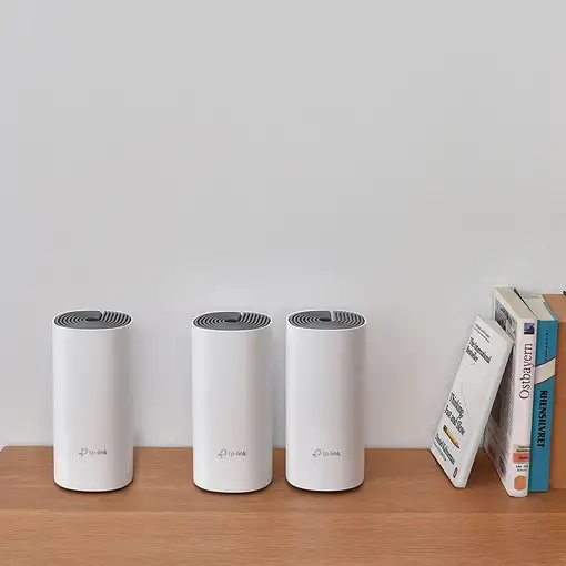 TP-Link Deco E4 (3-pack) Doble banda (2,4 GHz / 5 GHz) Wi-Fi 5 (802.11ac) Blanco,