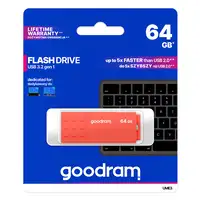 Goodram UME3 unidad flash USB 64 GB USB tipo A 3.2 Gen 1 (3.1 Gen 1) Naranja