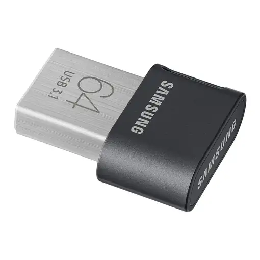 Samsung MUF-64AB unidad flash USB 64 GB USB tipo A 3.2 Gen 1 (3.1 Gen 1) Gris, Pla