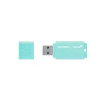 Goodram UME3 unidad flash USB 64 GB USB tipo A 3.2 Gen 1 (3.1 Gen 1) Turquesa