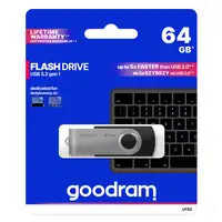 Goodram UTS3 unidad flash USB 64 GB USB tipo A 3.2 Gen 1 (3.1 Gen 1) Negro