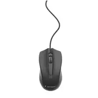 Gembird MUS-3B-01 ratón Oficina Ambidextro USB tipo A Óptico 1000 DPI