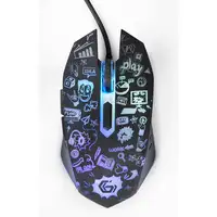 Gembird MUS-6B-GRAFIX-01 ratón Oficina mano derecha USB tipo A Óptico 3600 DPI