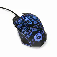 Gembird MUS-6B-GRAFIX-01 ratón Oficina mano derecha USB tipo A Óptico 3600 DPI