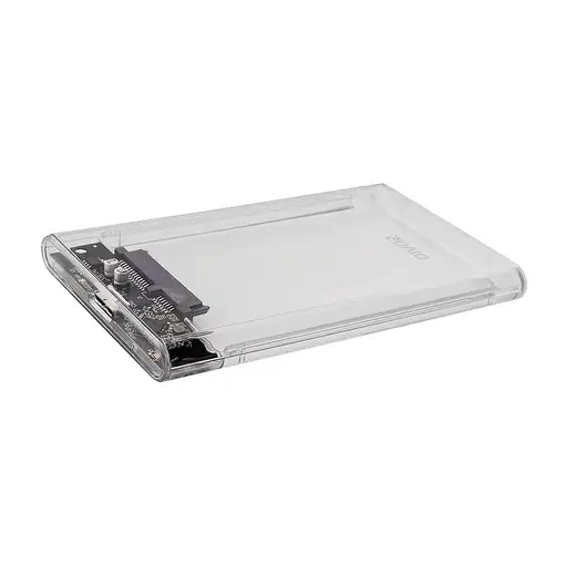 Savio AK-66 caja para disco duro externo Carcasa de disco duro/SSD Negro, Transpar