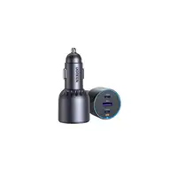 Ugreen 75W 3-Port Fast Car Charg gray Ordenador portátil, Teléfono móvil, Reloj in