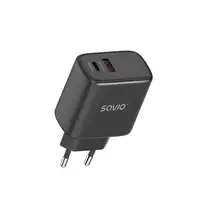 Savio LA-06/B USB Quick Charge Power Delivery 3.0 30W Internal charger Auriculares