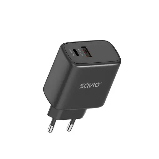 Savio LA-06/B USB Quick Charge Power Delivery 3.0 30W Internal charger Auriculares