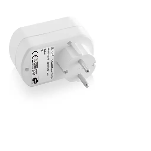 Ewent EW1211 cargador de dispositivo móvil Smartphone, Tableta Blanco Corriente al