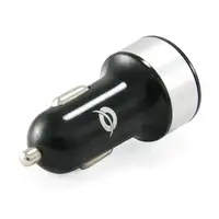 Conceptronic CUSBCAR2A cargador de dispositivo móvil Tableta Plata Encendedor de c