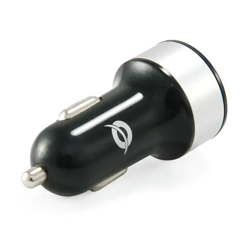 Conceptronic CUSBCAR2A cargador de dispositivo móvil Tableta Plata Encendedor de c