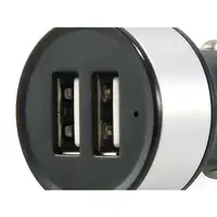 Conceptronic CUSBCAR2A cargador de dispositivo móvil Tableta Plata Encendedor de c