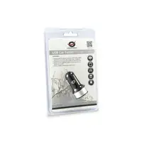 Conceptronic CUSBCAR2A cargador de dispositivo móvil Tableta Plata Encendedor de c