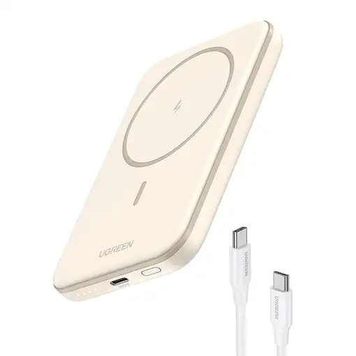 Ugreen 25207 batería externa 5000 mAh Cargador inalámbrico Negro