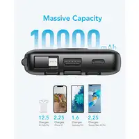 VEGER C10 VG-W1116 PowerBank 10000mAh with cables bulit-in