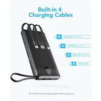 VEGER C10 VG-W1116 PowerBank 10000mAh with cables bulit-in
