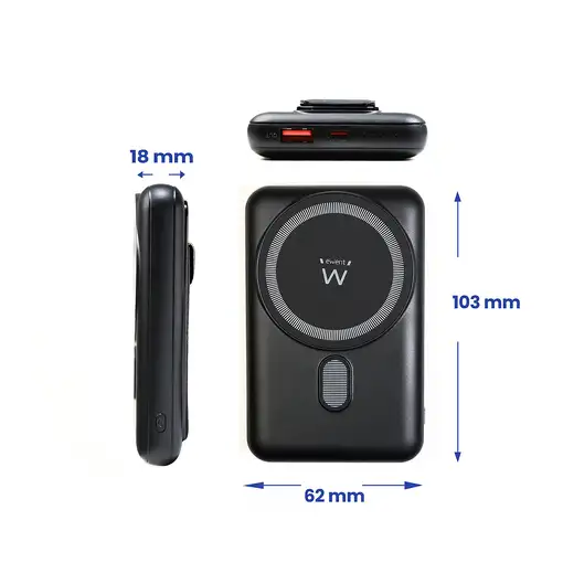 Ewent POWER BANK Mag SAFE 10000 mAh PD 22.5W