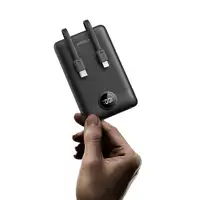 VEGER C11 VG-W1170 PowerBank 10000mAh smallest PD20W with cables bulit-in