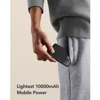 VEGER C11 VG-W1170 PowerBank 10000mAh smallest PD20W with cables bulit-in