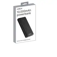 Celly PBENERGY10SP batería externa 10000 mAh Negro