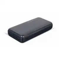 Gembird PB20-02 batería externa Polímero de litio 20000 mAh Negro