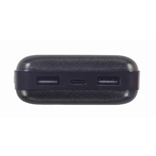 Gembird PB20-02 batería externa Polímero de litio 20000 mAh Negro