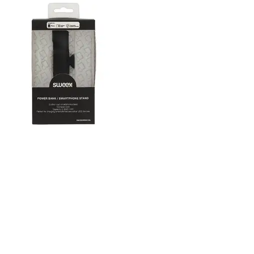 Sweex SW2500PB001BL batería externa Ión de litio 2500 mAh Negro