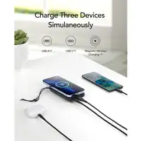 VEGER MagOn W1151-B 10000mAh powerbank Magnetic Wireless PD20W