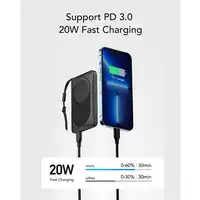VEGER MagOn W1151-B 10000mAh powerbank Magnetic Wireless PD20W