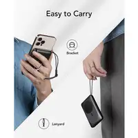 VEGER MagOn W1151-B 10000mAh powerbank Magnetic Wireless PD20W