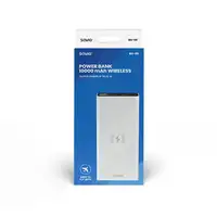 Savio power bank BA-06 10000 mAh adowanie indukcyjne Polímero de litio Blanco