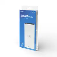 Savio power bank BA-06 10000 mAh adowanie indukcyjne Polímero de litio Blanco