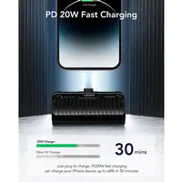 VEGER PLUGON-L PRO VG-W0558P 5000mAh Powerbank Lightning Bulit-in with KickStand