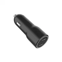 Gembird TA-UC-C2PD40-CAR-01 cargador de dispositivo móvil Universal Negro Encended