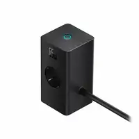 Baseus PowerCombo Universal Negro Corriente alterna Carga rápida Interior