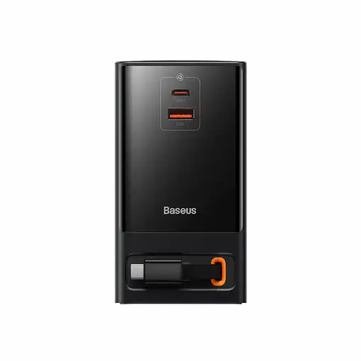 Baseus PowerCombo Universal Negro Corriente alterna Carga rápida Interior