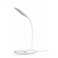 Gembird TA-WPC10-LED-01-W cargador de dispositivo móvil Smartphone Blanco CC Carga