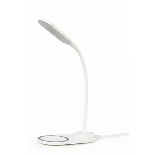 Gembird TA-WPC10-LED-01-W cargador de dispositivo móvil Smartphone Blanco CC Carga