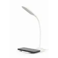 Gembird TA-WPC10-LED-01-W cargador de dispositivo móvil Smartphone Blanco CC Carga