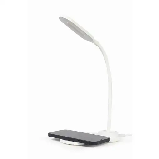 Gembird TA-WPC10-LED-01-W cargador de dispositivo móvil Smartphone Blanco CC Carga