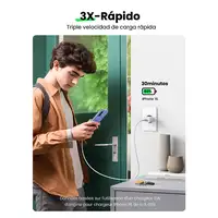 Ugreen 60450 cargador de dispositivo móvil Universal Blanco Corriente alterna Carg