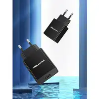 Vention Cargador de Pared WML-CH07-EU-B/ 1xUSB/ 12W