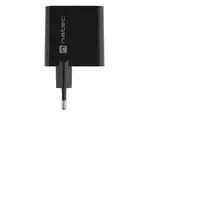NATEC NUC-2143 cargador de dispositivo móvil Universal Negro Corriente alterna Car