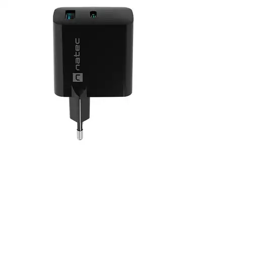 NATEC NUC-2143 cargador de dispositivo móvil Universal Negro Corriente alterna Car