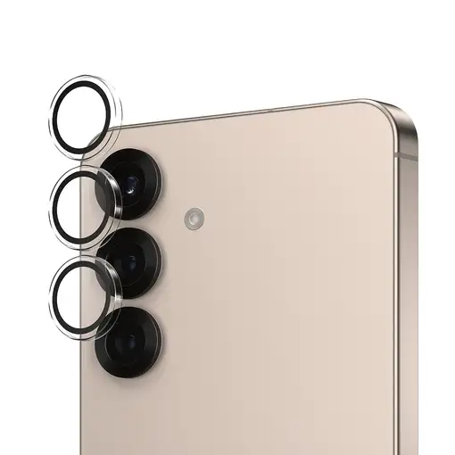 PanzerGlass ® Hoops® Transparent Camera Lens Protector Samsung Galaxy S25 Protecto