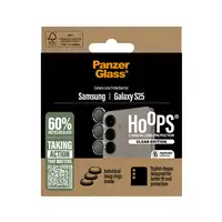 PanzerGlass ® Hoops® Transparent Camera Lens Protector Samsung Galaxy S25 Protecto